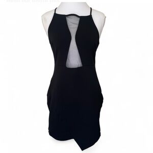 Soprano‎ Black Cutout Mini Dress